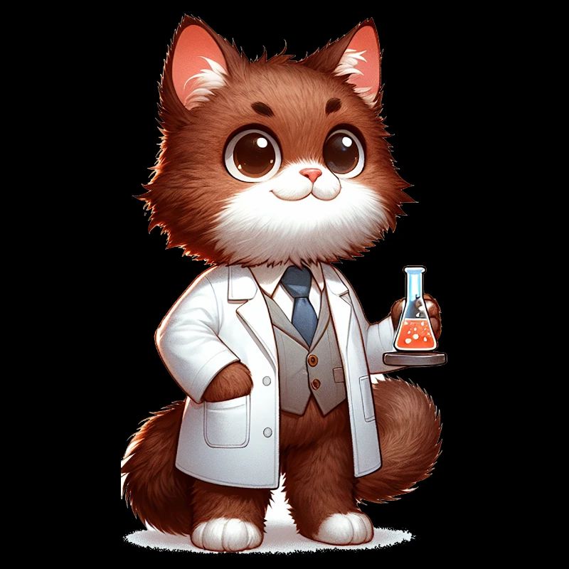 Chat mignon scientifique