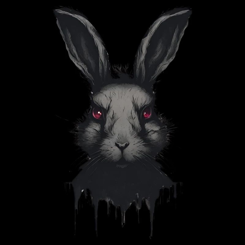 Dunkler Hase