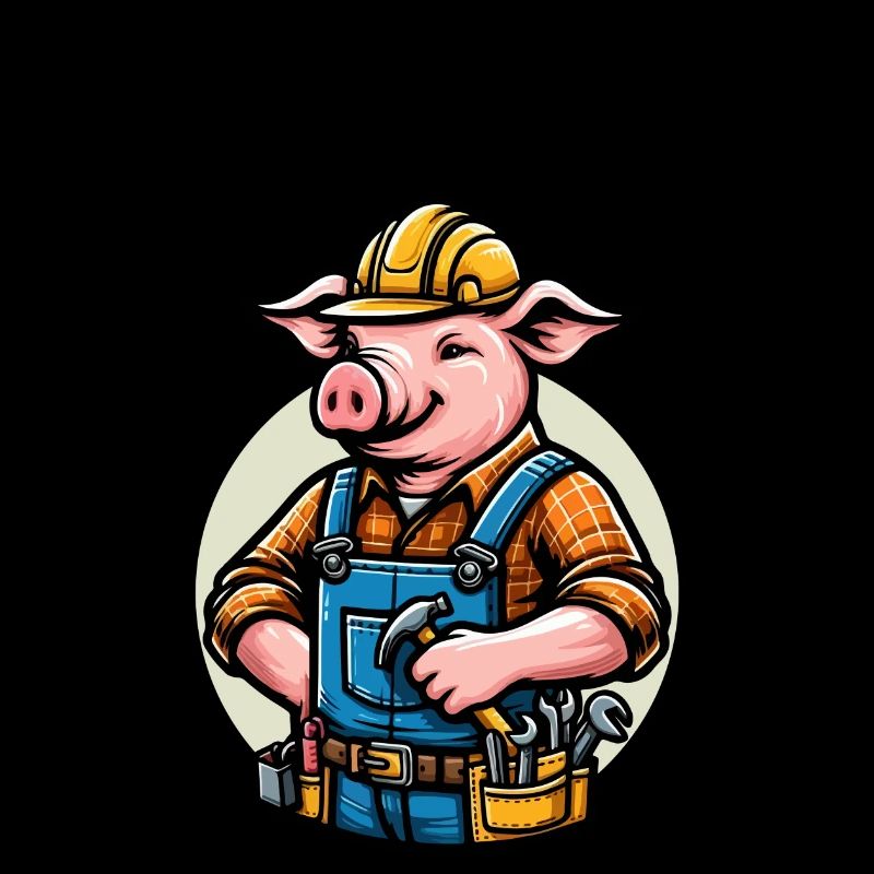 METTARBEITER DES MONATS SCHWEIN MITARBEITER ARBEIT