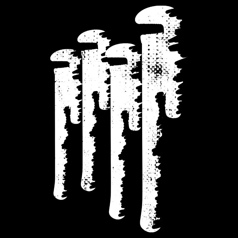Dessin de clé à pipe à eau