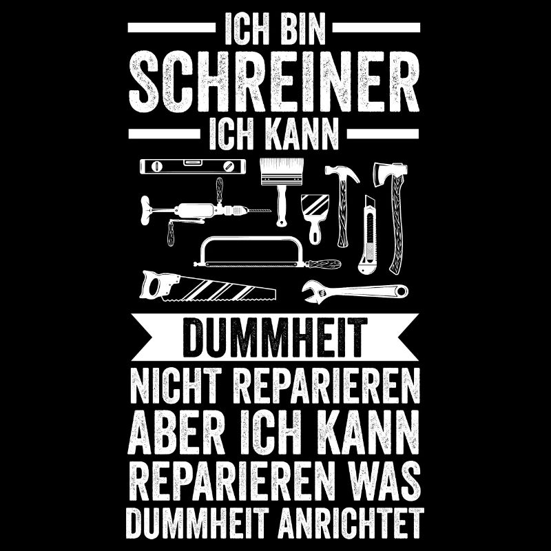 Schreiner Beruf Holzbearbeiter Geschenk