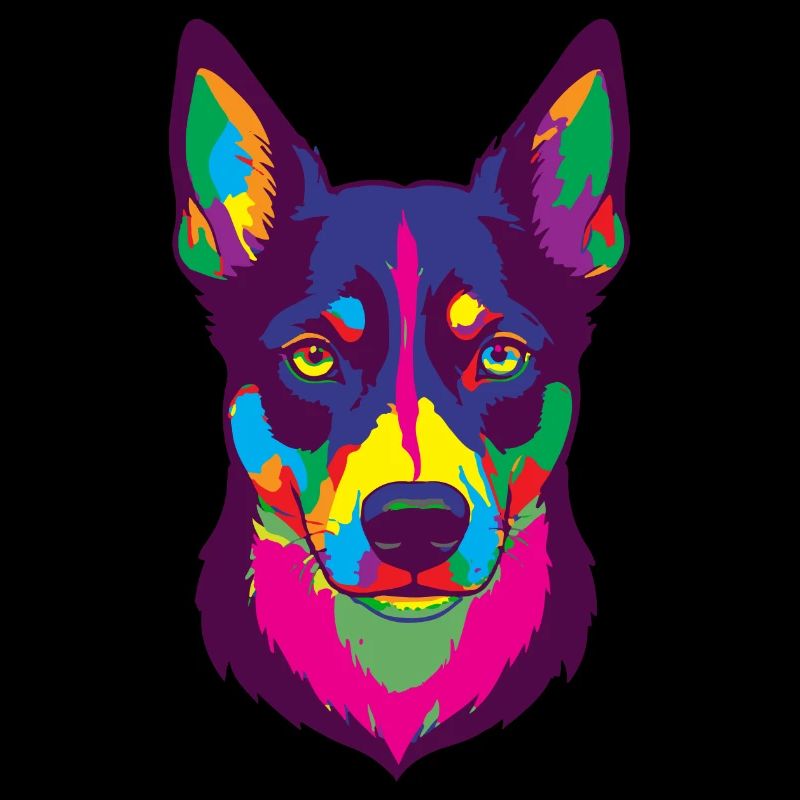 Kelpie-Hund-Geschenk