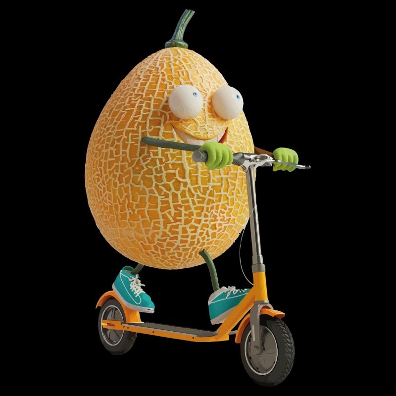 Honigmelone Scooter