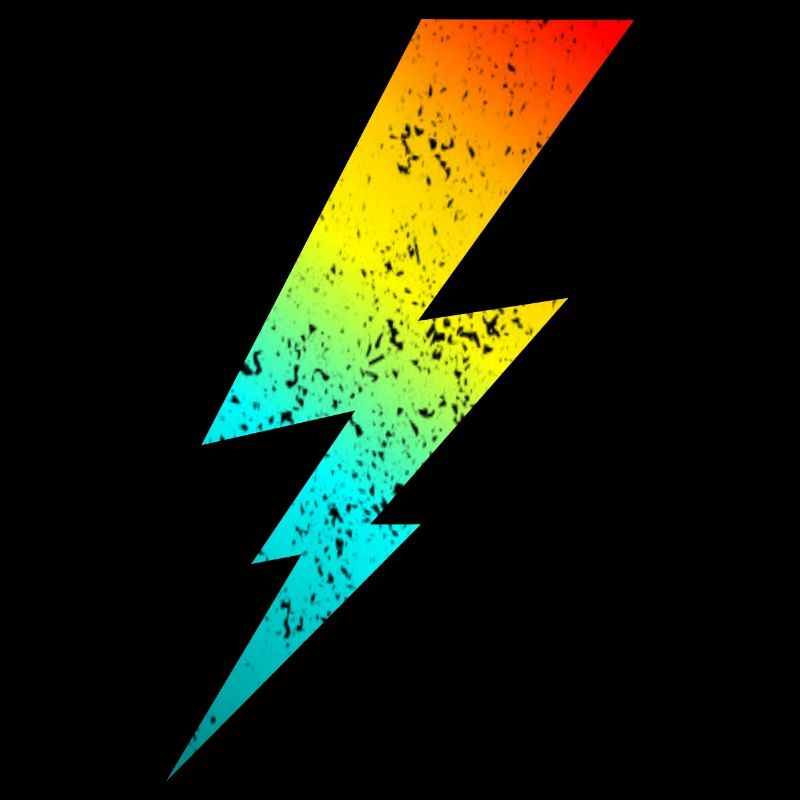 80s bolt lighting classic
