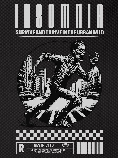 Insomnia Sleepless Zombie Streetware
