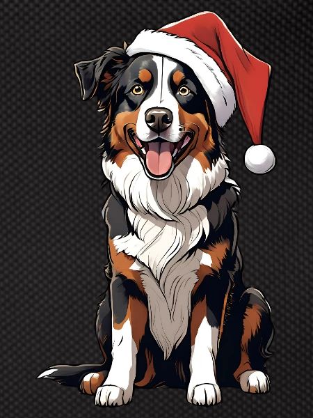 Australian Shepherd Christmas