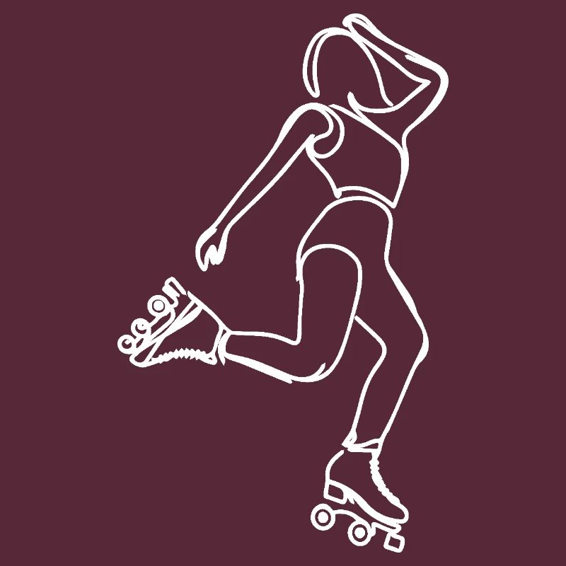 Roller Skater Drawing