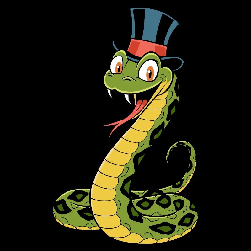Serpent élégant