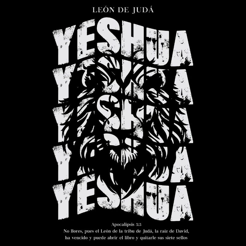 Lion de Juda Style abstrait