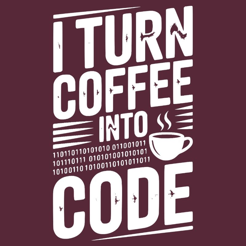 Je transforme le café en code