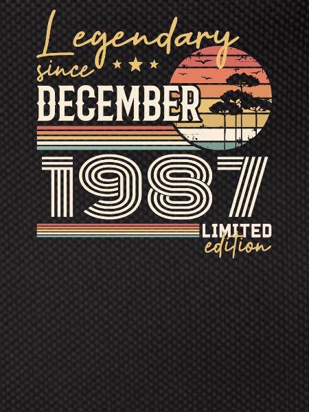 December 1987 38th Anniversary Gift