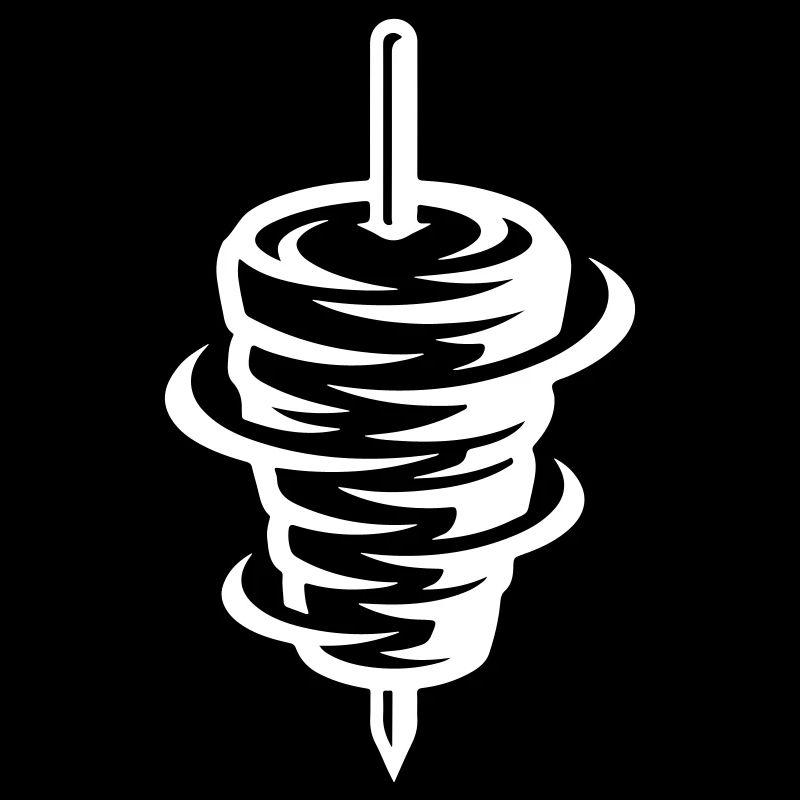 Brochette de doner kebab