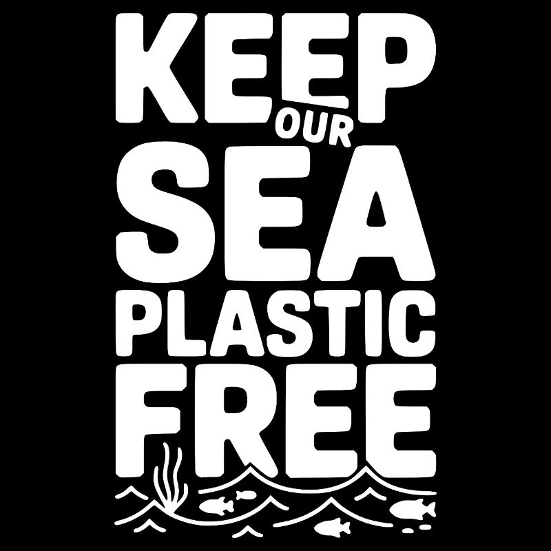 Halten Sie unser Meer plastikfrei