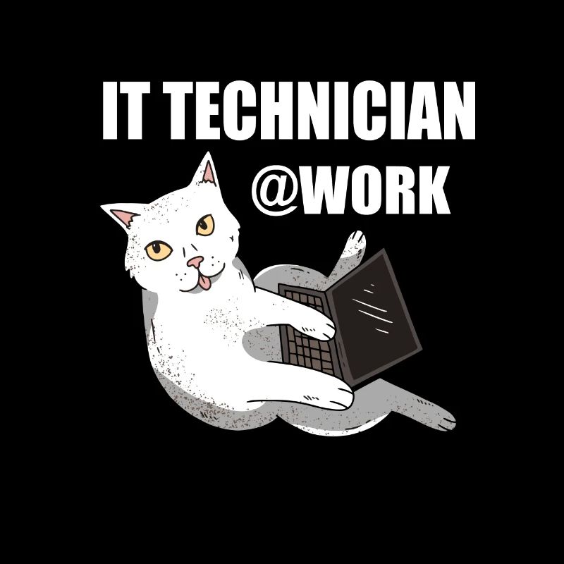 IT Technician Cat Programmer Techie