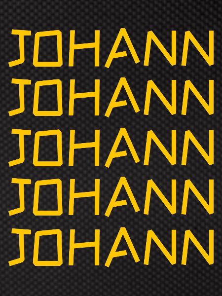 First name Johann