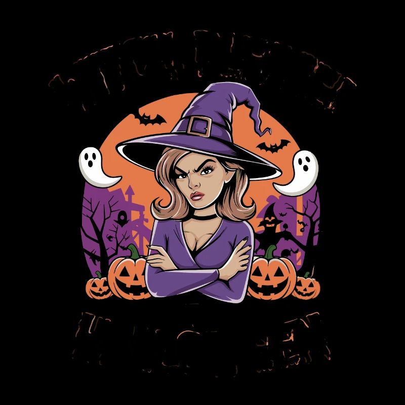 Witch Please It's Halloween für einen Halloween