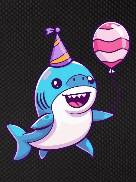 Requin Anniversaire Bébé