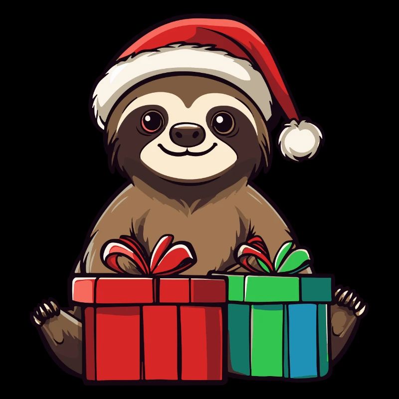 Faultier Weihnachten Geschenke