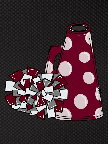 Cheer Poms Megaphone