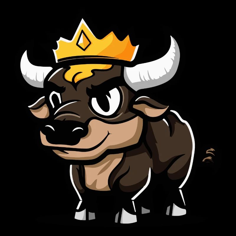 Stier Comic Krone