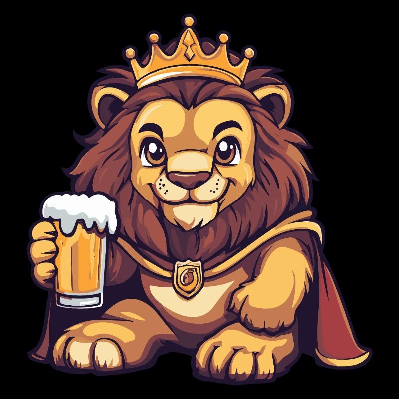 Löwe Bier Lustig