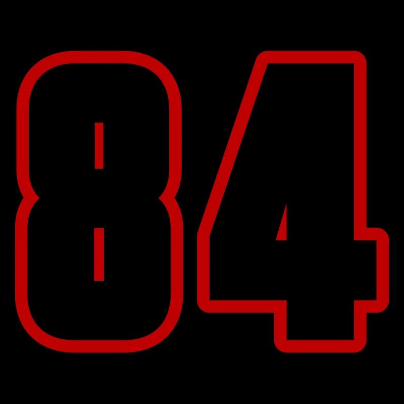 84 number symbol