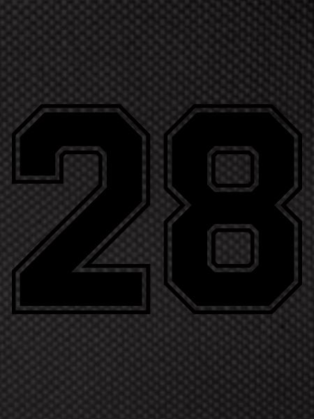 28 Number jersey