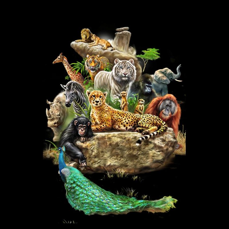 Zoo Tiere Animals Design