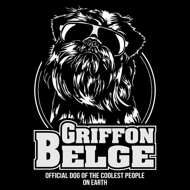 GRIFFON BELGE coolest people Hundespruch Wilsigns