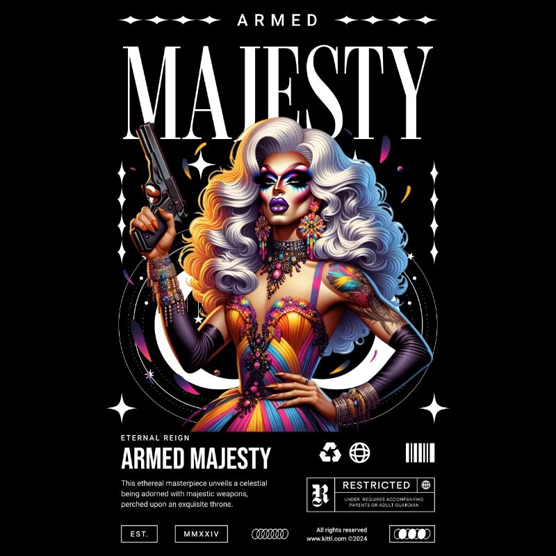 Majesté armée - Fierté LGBTQ+