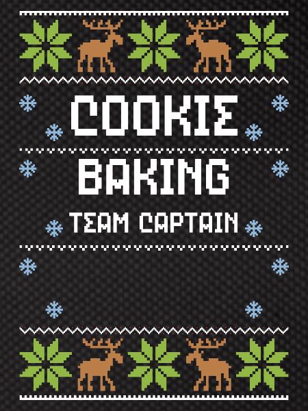 Cookie Baking Team Captain