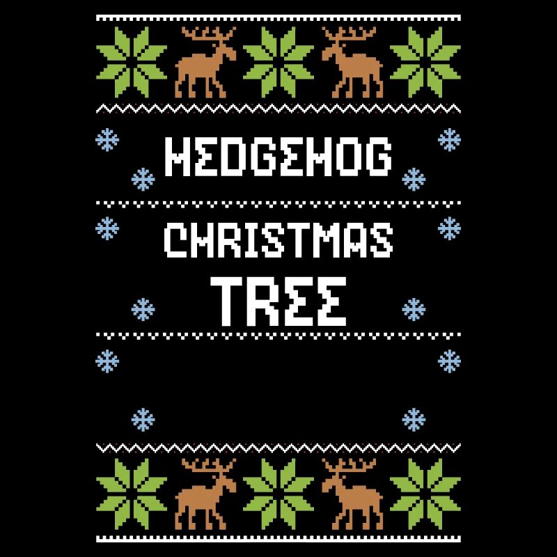 Hedgehog Christmas Tree