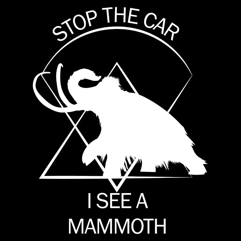 Funny Mammoth Stone Age Ice Age Design Prehistoric