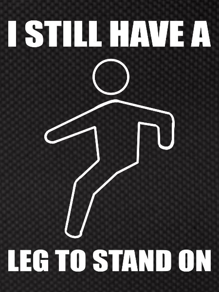 Broken leg