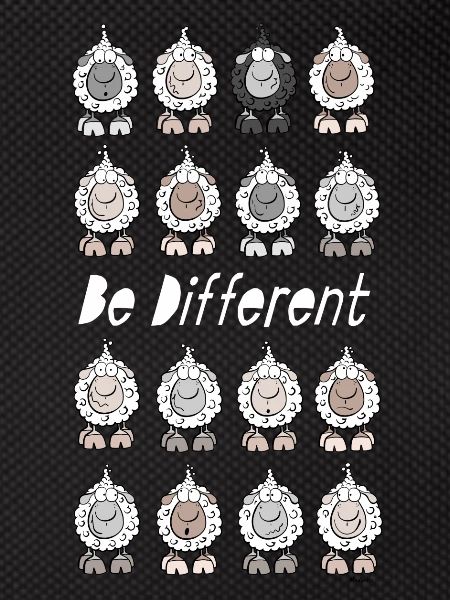Be Different Sheep