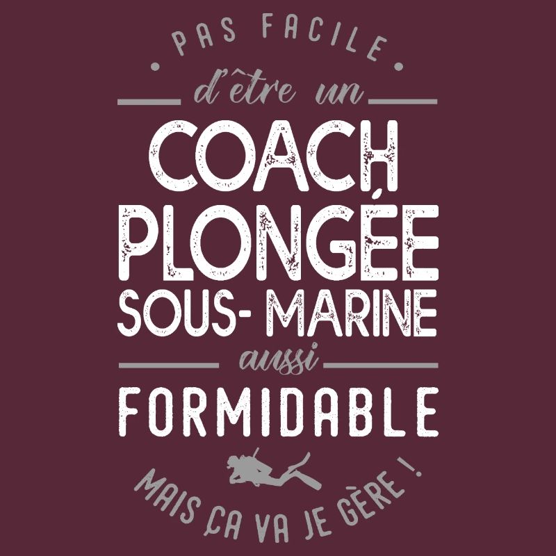 scuba diving coach gift diving instructor