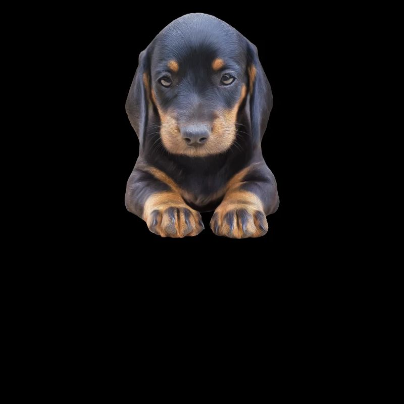 Teckel Teckel teckel de toit de blaireau poche poitrine de chien de poitrine