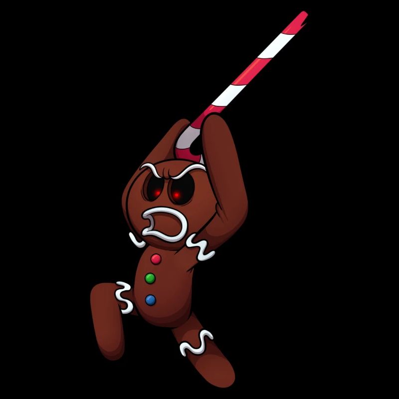 Attacking Evil Gingerbread Man
