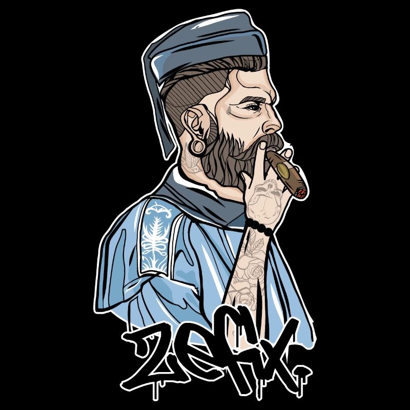 Rieser Grantler // Illustration