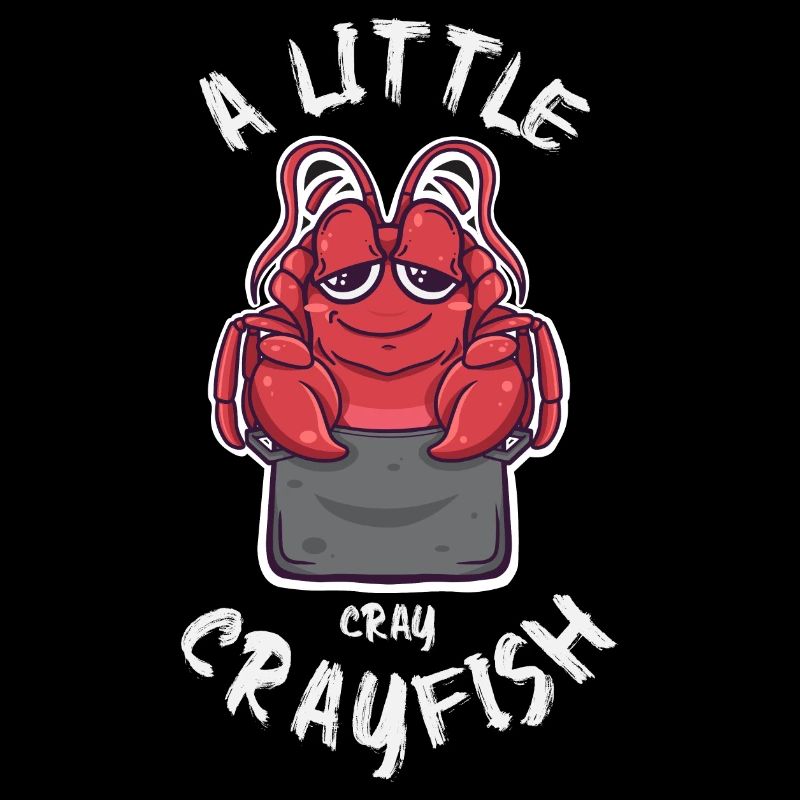 Little Cray Crayfish Kawaii Crawfish Boil Seafood