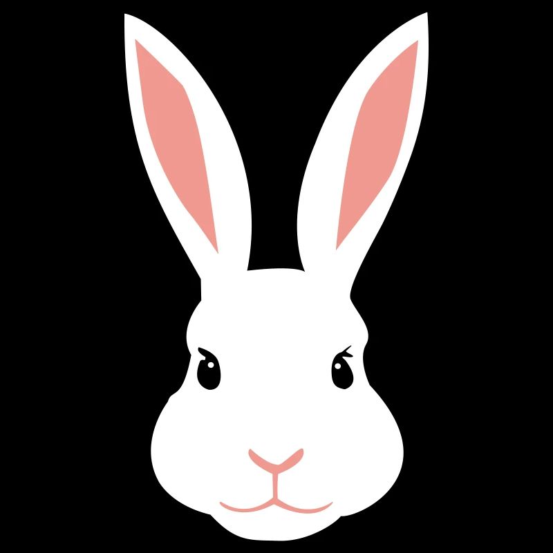 White female rabbit