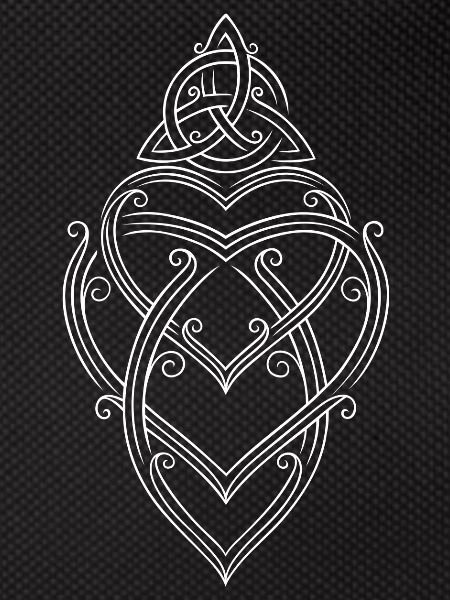 Mutterknoten Trinity Symbol Triqueta Triquetra