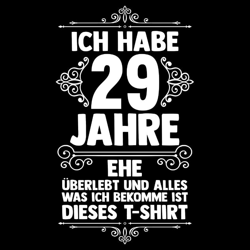 Ehe Samthochzeit 29 Jahre Verheiratet Hochzeitstag