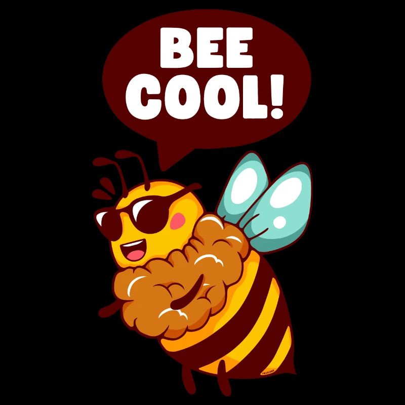 Bee cool - Abeille funny