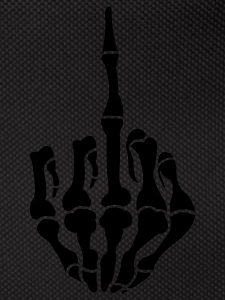 skull mittelfinger1