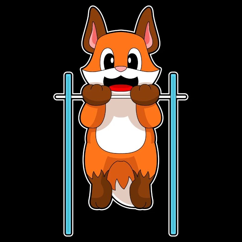 Fox Bodybuilder Tractions Musculation