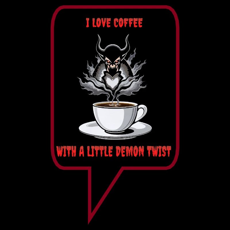 Dämonischer Twist im Kaffee