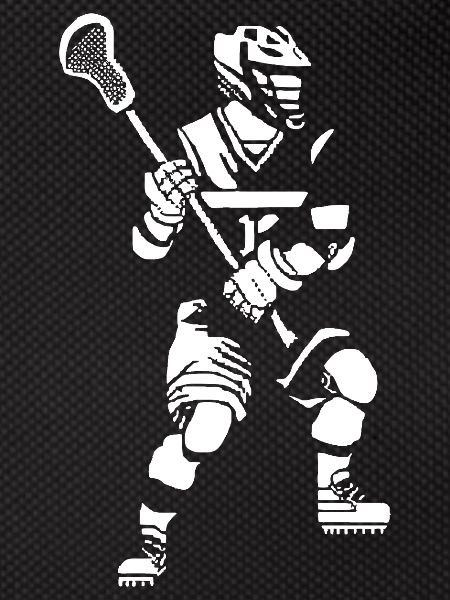 Lacrossespieler Pixel Art