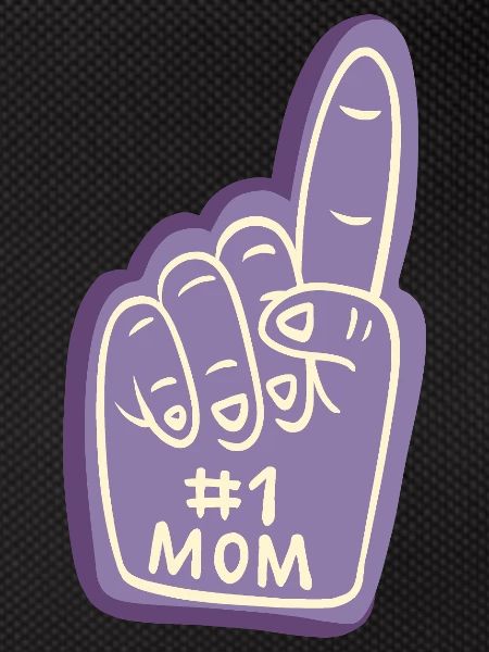 #1 Mom – Cool Fbased Illustration