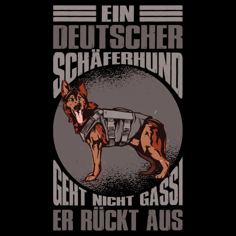 Schäferhund Geschenke Hund Herrchen Gassi